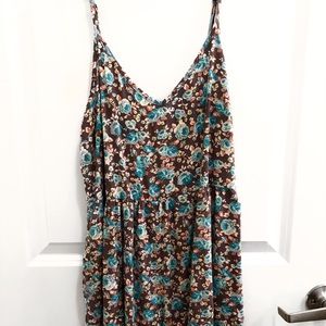 Mimi Chica Floral Lace Romper